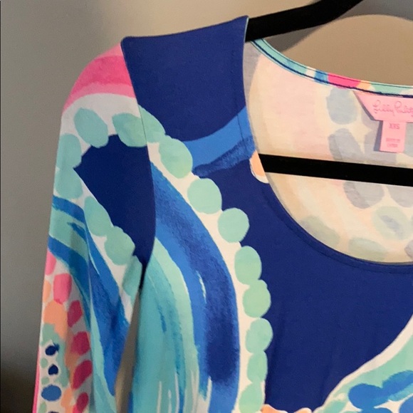 Lilly Pulitzer barely worn dress💙 - Picture 7 of 9